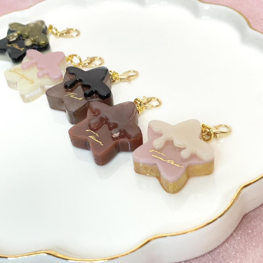 星のチョコレート(ミニチャーム)