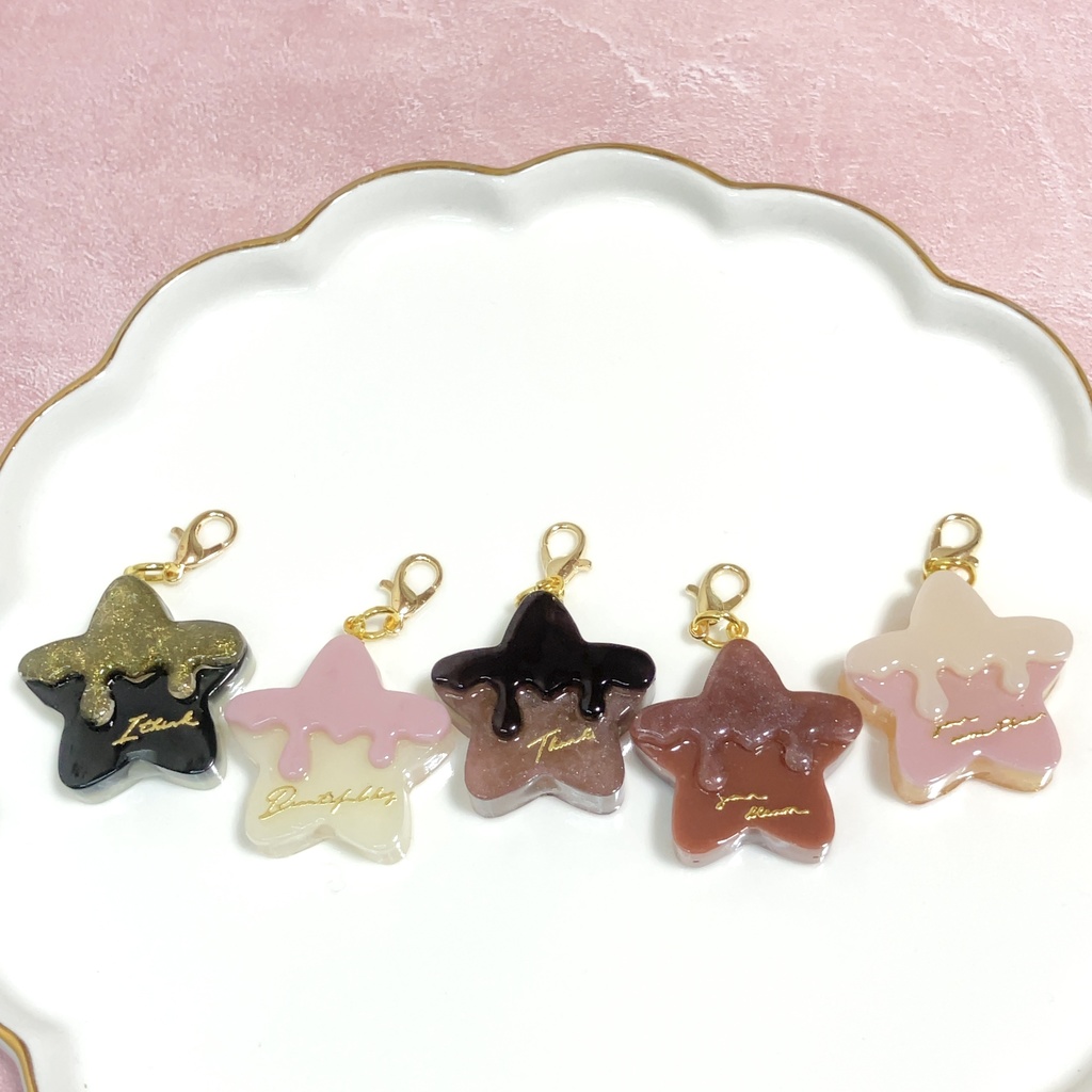 星のチョコレート(ミニチャーム)