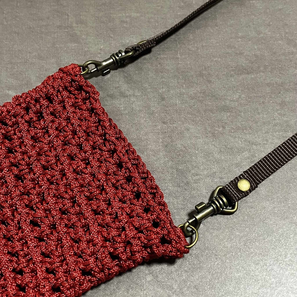 スマホショルダーバッグ(赤)