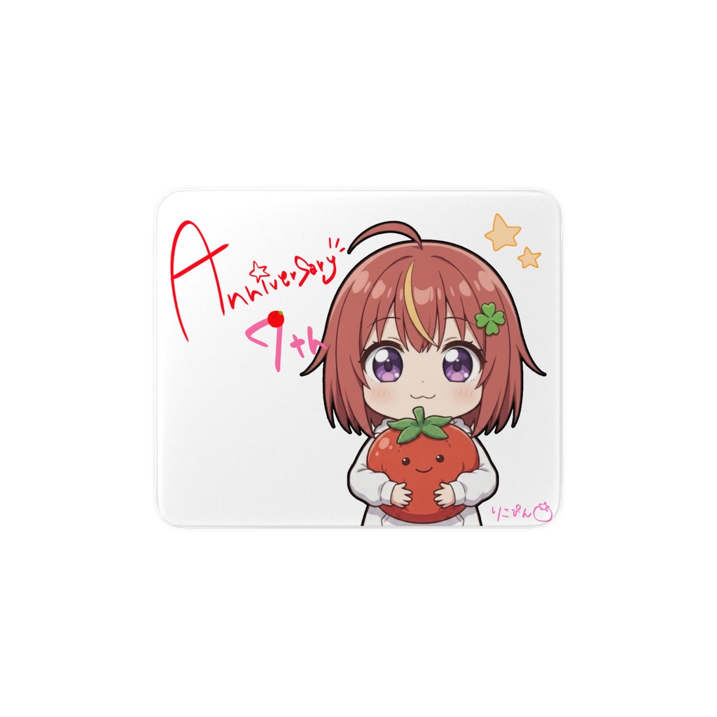 Anniversaryガラスマウスパッド