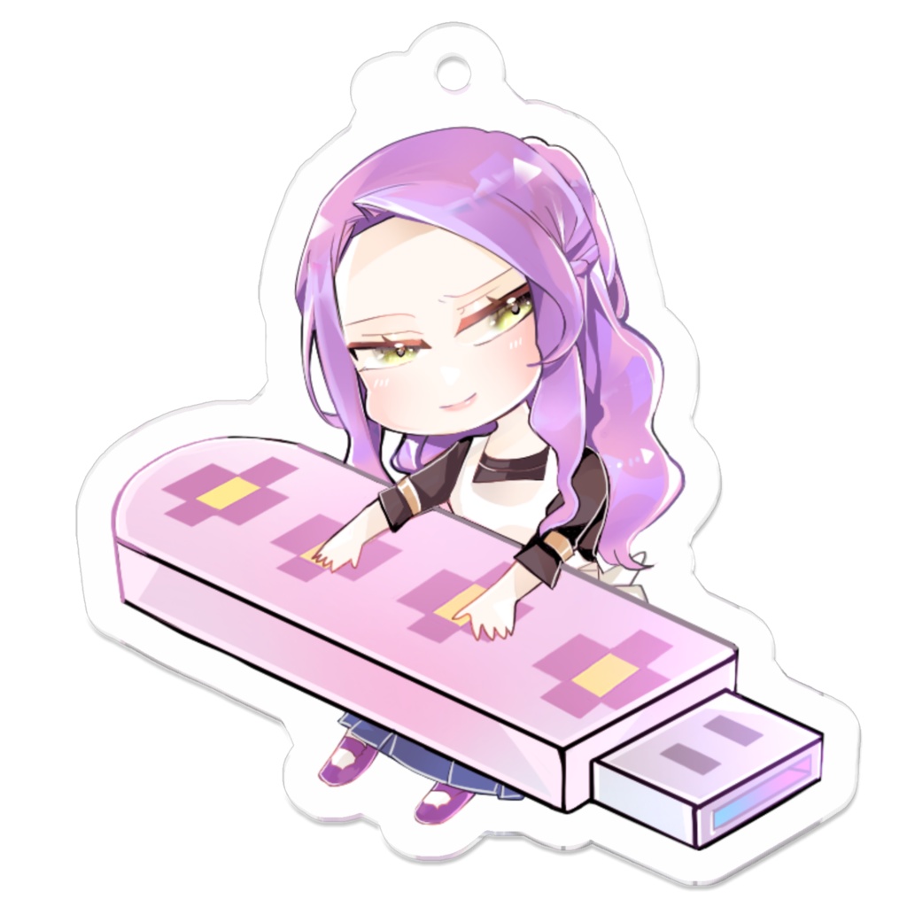 TOWER　of　HANOI　アクリルキーホルダー　ミラ