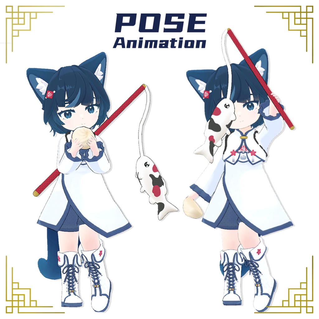 オリジナル3Dモデル『琳花 - Rinka』