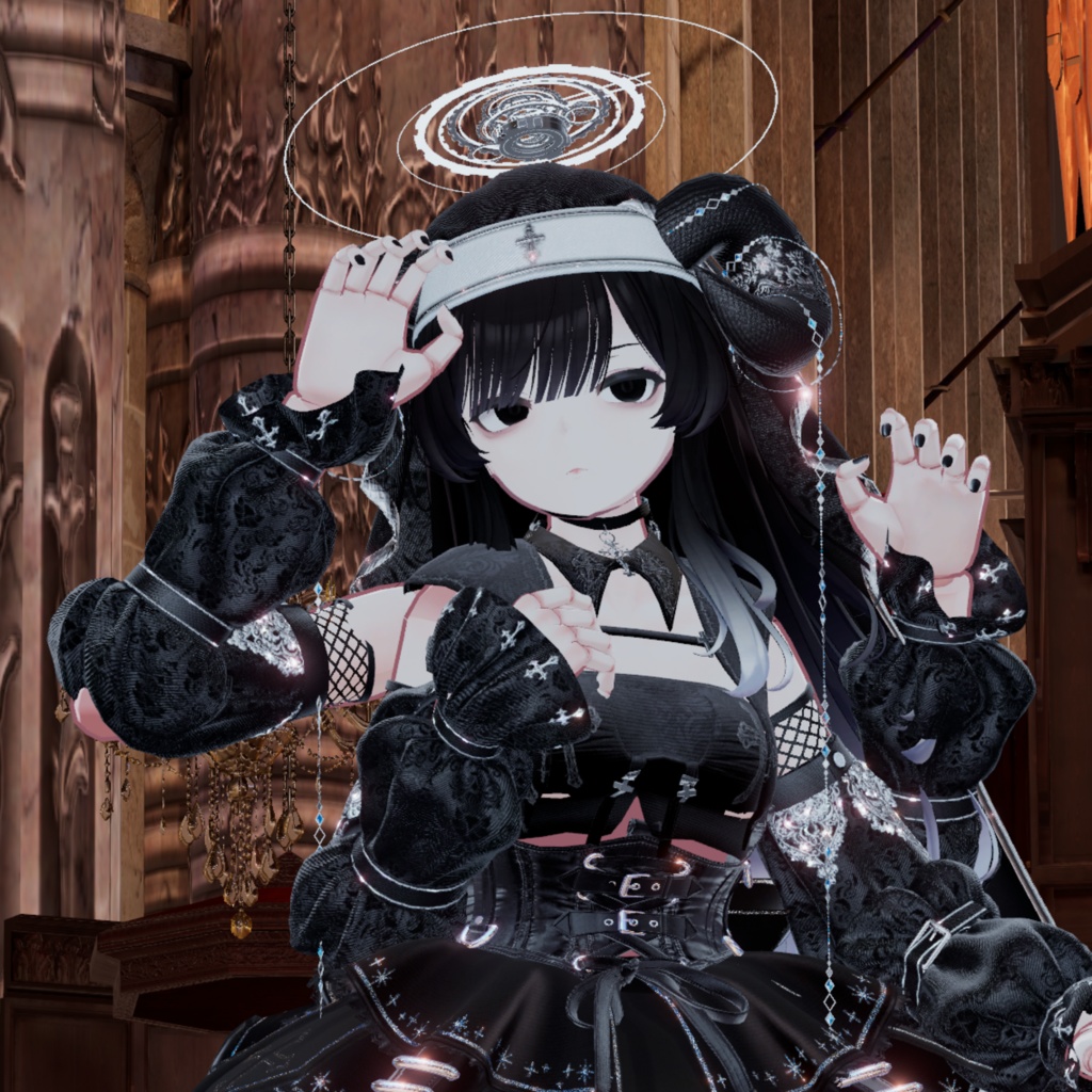 ネクタリア専用 病み闇メイク&アイテクスチャ