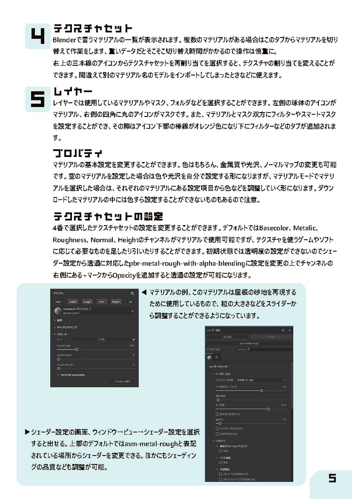 Substance 3Dを使った鉄道車両用PBRテクスチャ解説