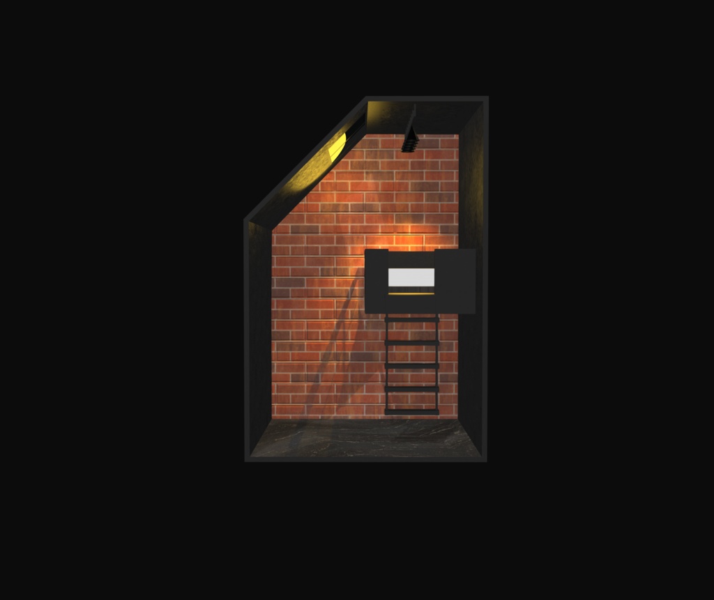 Industrial Room(3D asset, GLTF and FBX, all needed files are included)