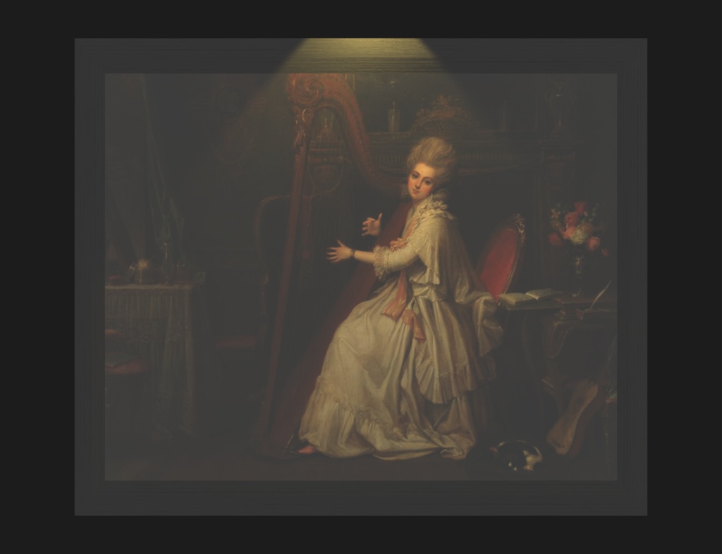  6 Oil paintings Set GLTF for Unity, Meta-verse world and VR/ARs
