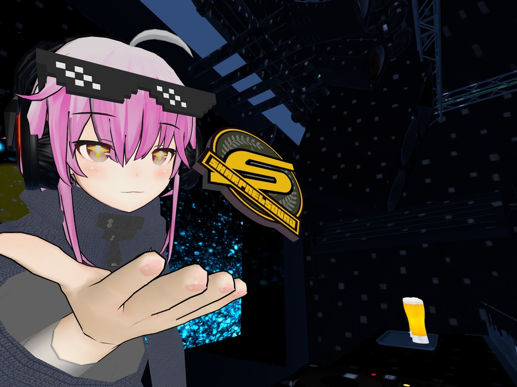 SHARPNELSOUNDエンブレム 3Dモデル