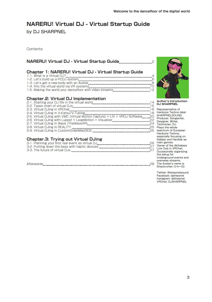 NARERU Virtual DJ ( Virtual DJ Startup Guide) English Edition (Digital book)