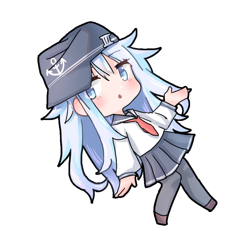 艦これ 響 アクリルキーホルダー ふわふわ日々記 Booth