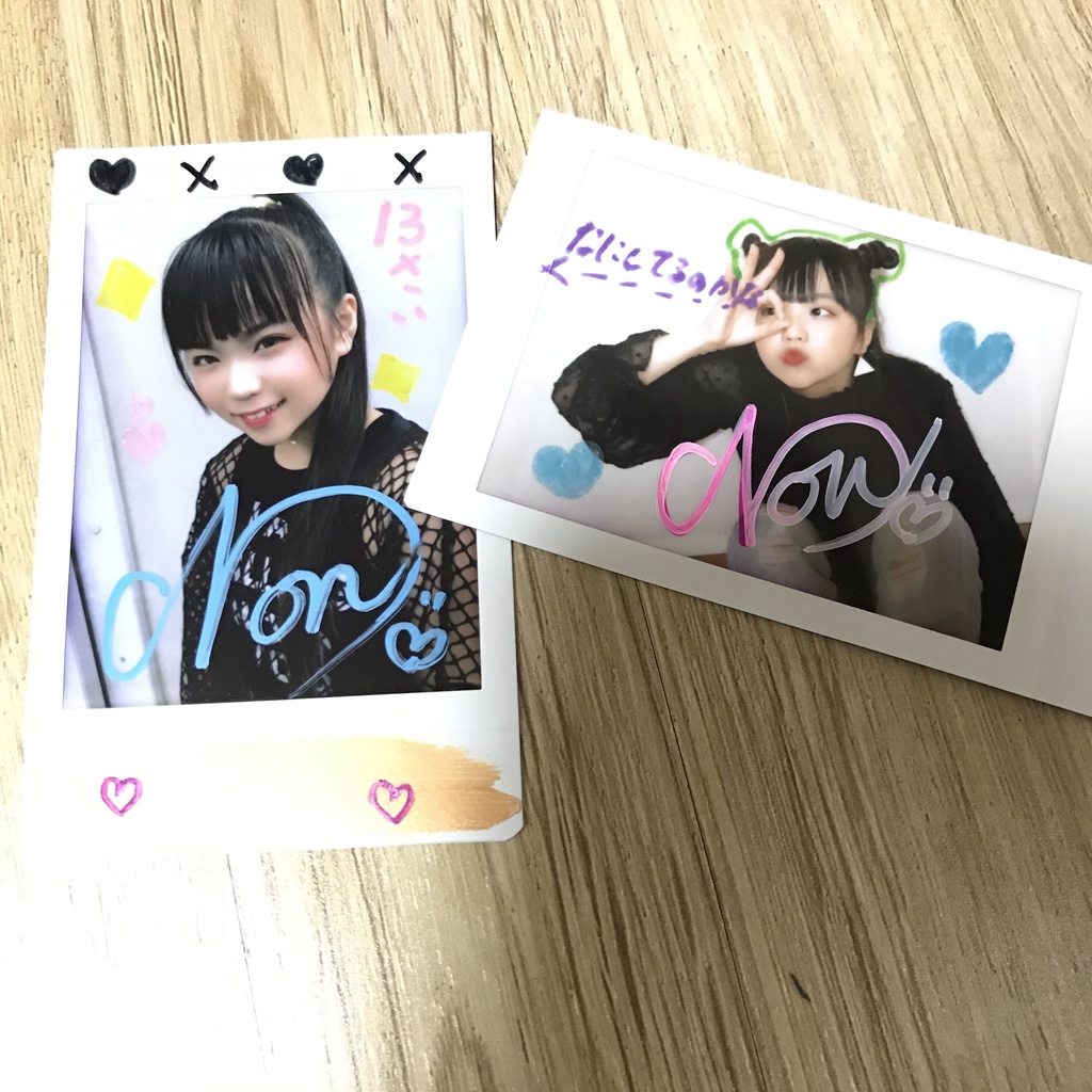 チェキ　2枚セット