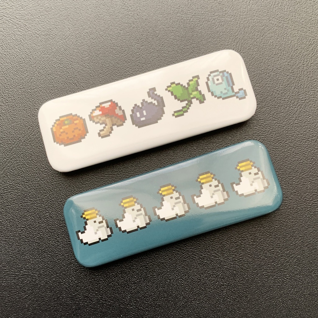 横長缶バッジ