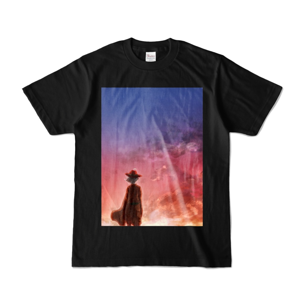 夢の夜明けTシャツ(黒)