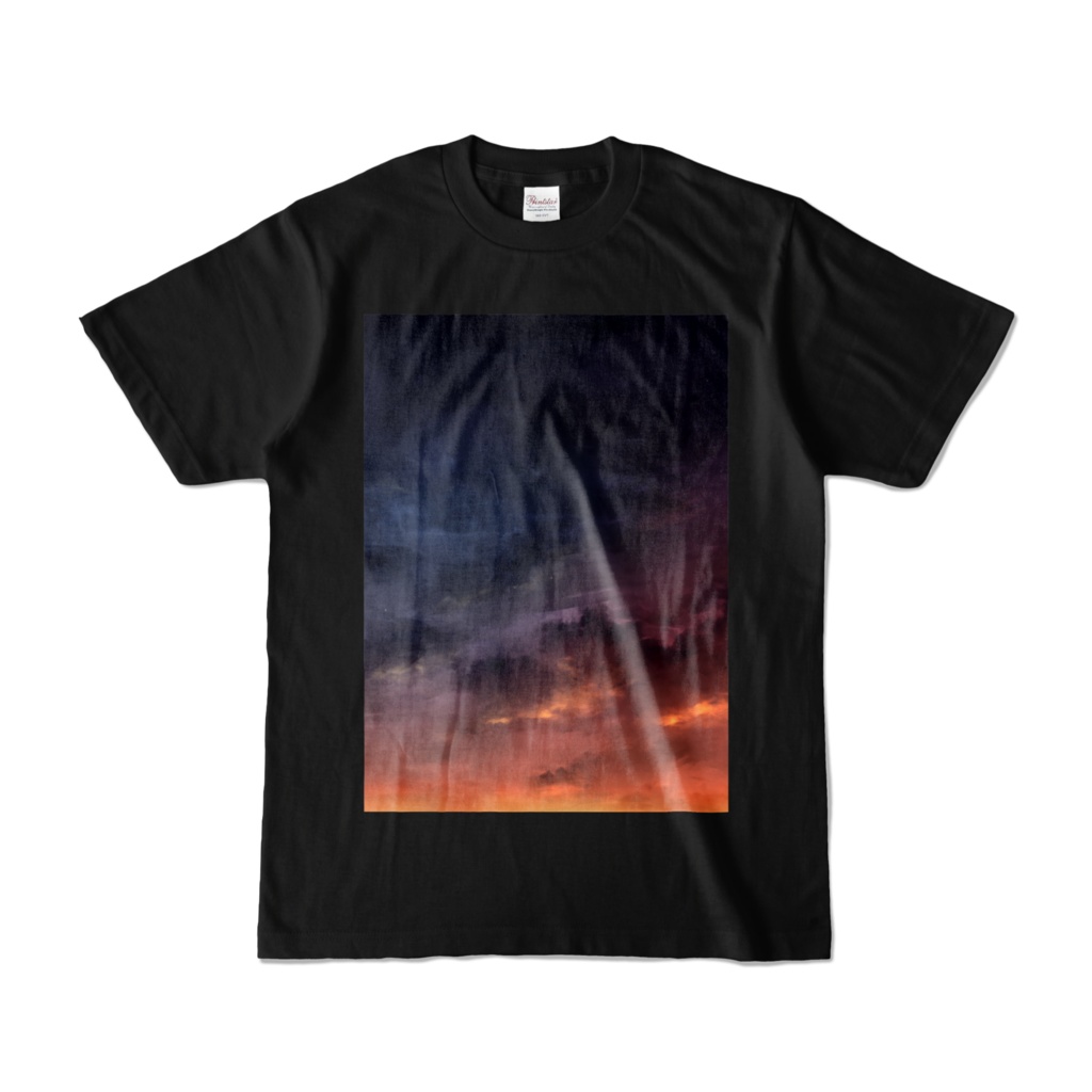 こんな夜明けなどTシャツ（キャラ無し・黒）
