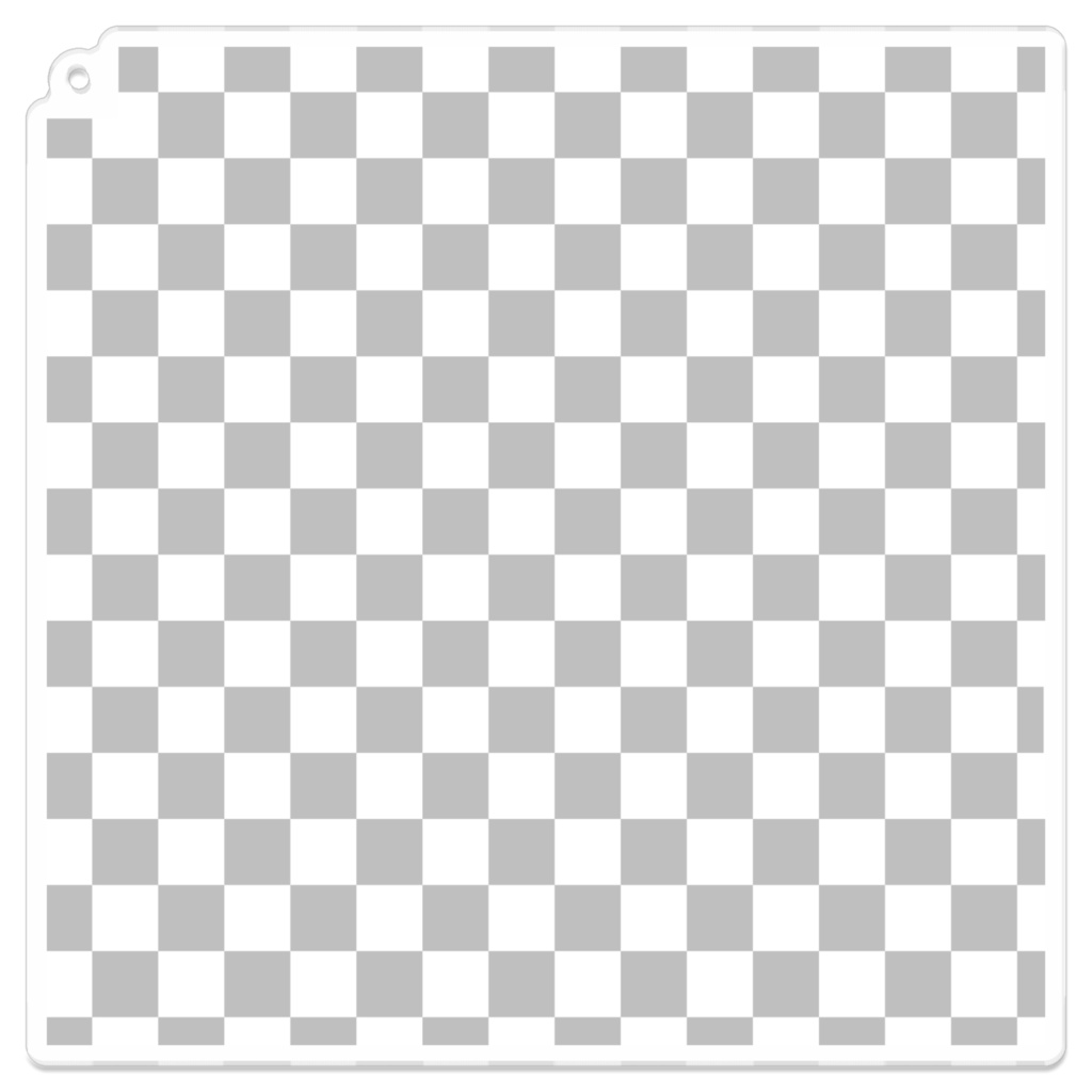 見えてるけど見えないアクリルキーホルダー