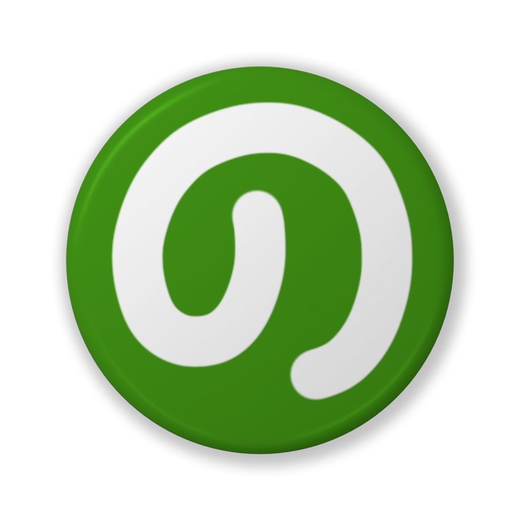 の缶バッジ(緑)