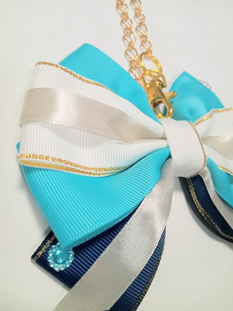 リボン型バッグチャーム