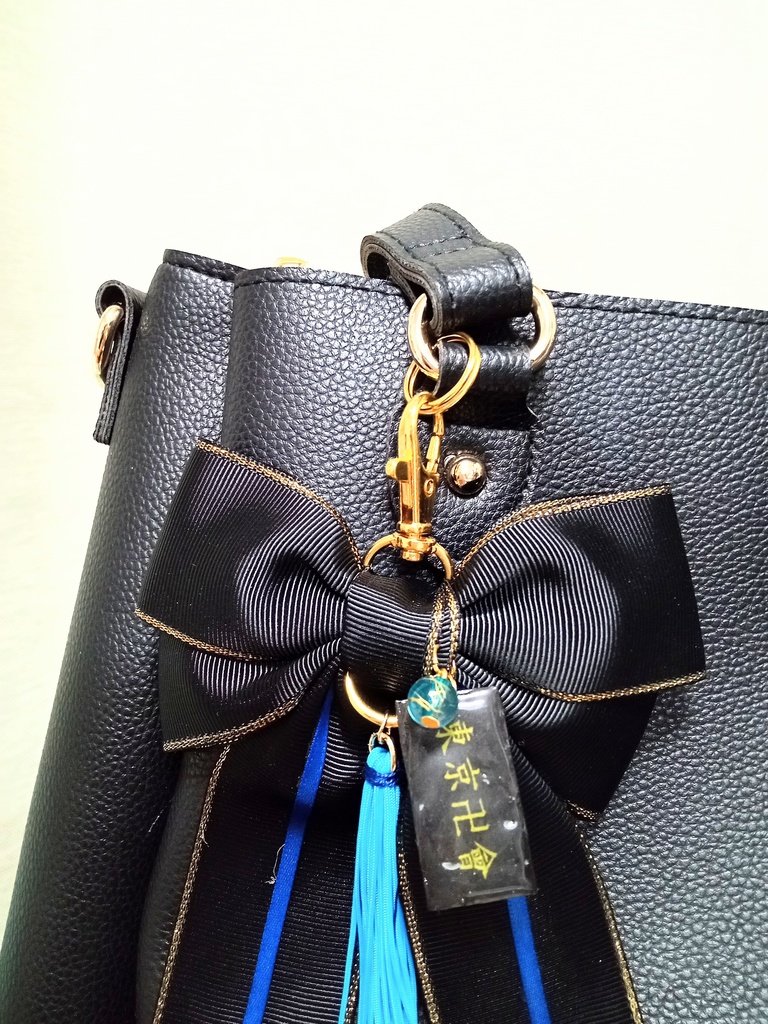 【場地圭介】バッグチャーム ナスカンタイプ