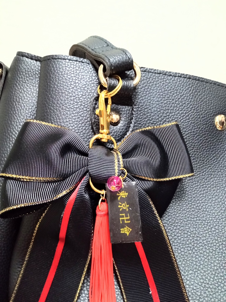 【万次郎】バッグチャーム ナスカンタイプ