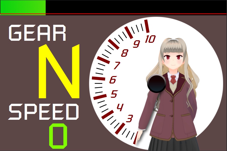 Simhubオーバーレイ『Suzuchometer』