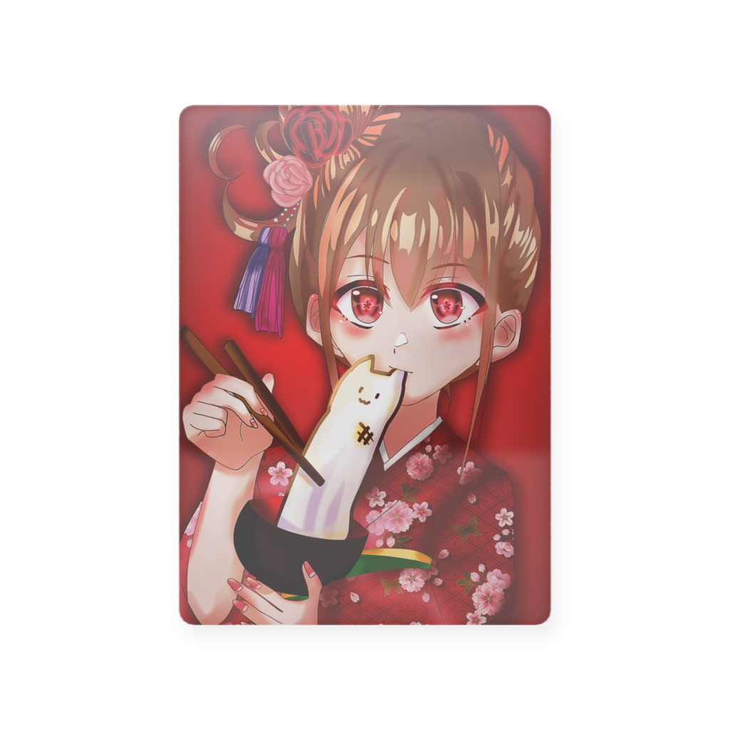 正月イラスト/プラスチックカード