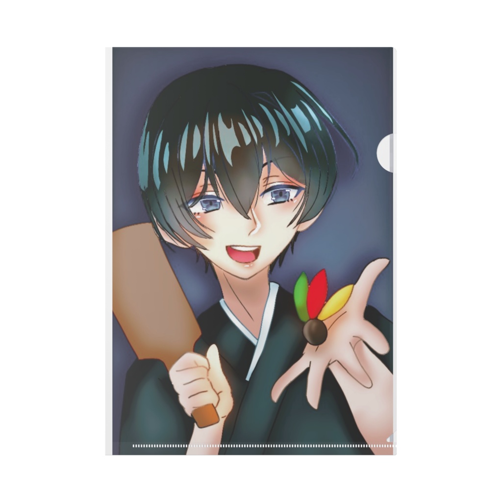 正月イラスト/クリアファイル