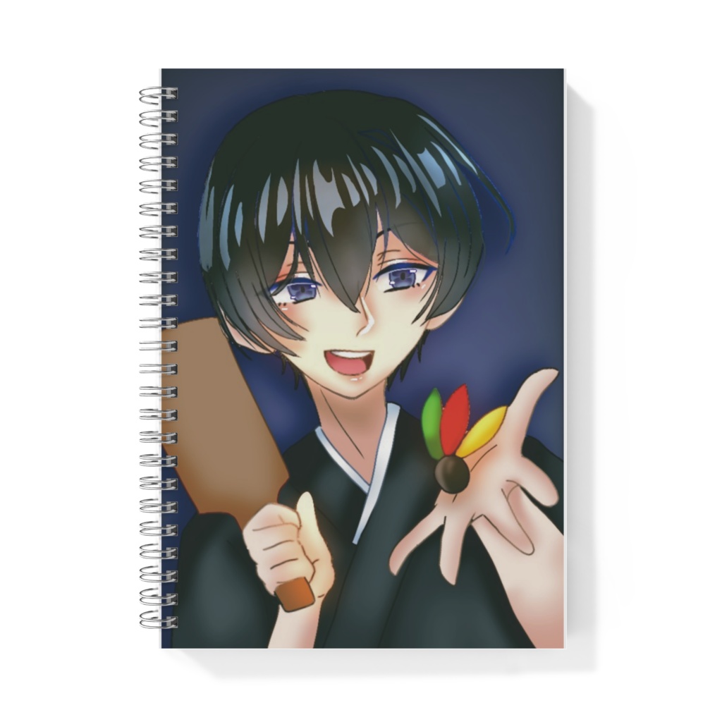 正月イラスト/リングノート