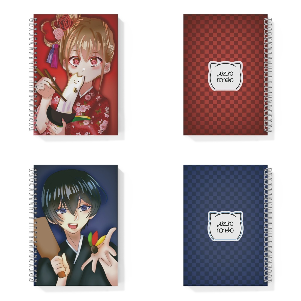 正月イラスト/リングノート