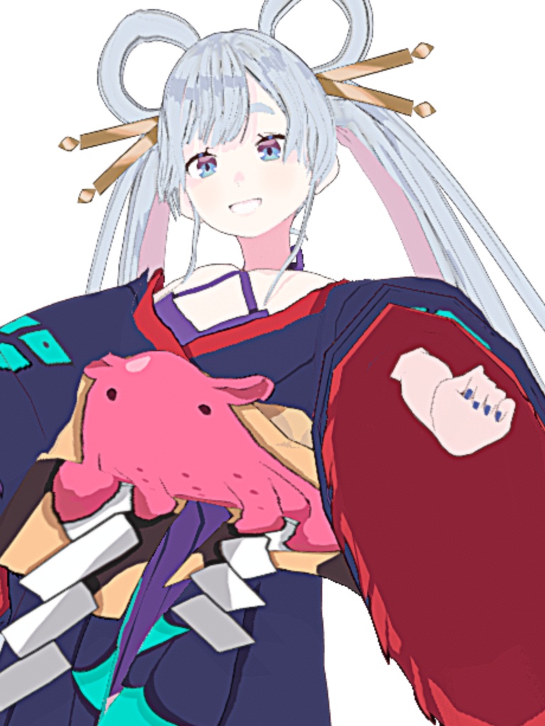 【無料】超かぐや姫！月見ヤチヨ「水色の描」