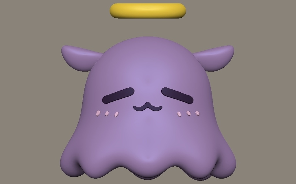 Hololive ファン Takodachi モデル　3Dプリンター用