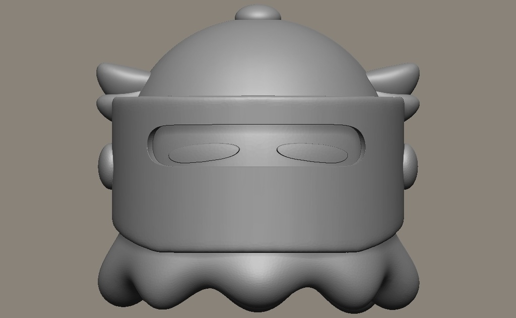 Mask Takodachi モデル 3Dプリンター用