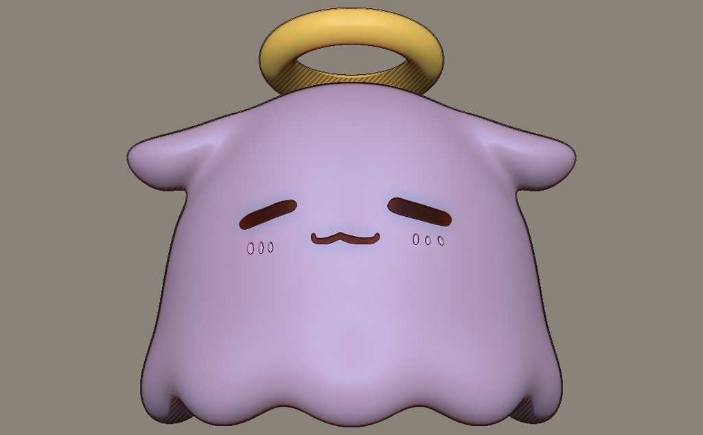 Hololive ファン Takodachi モデル Ver.2.0!~　3Dプリンター用