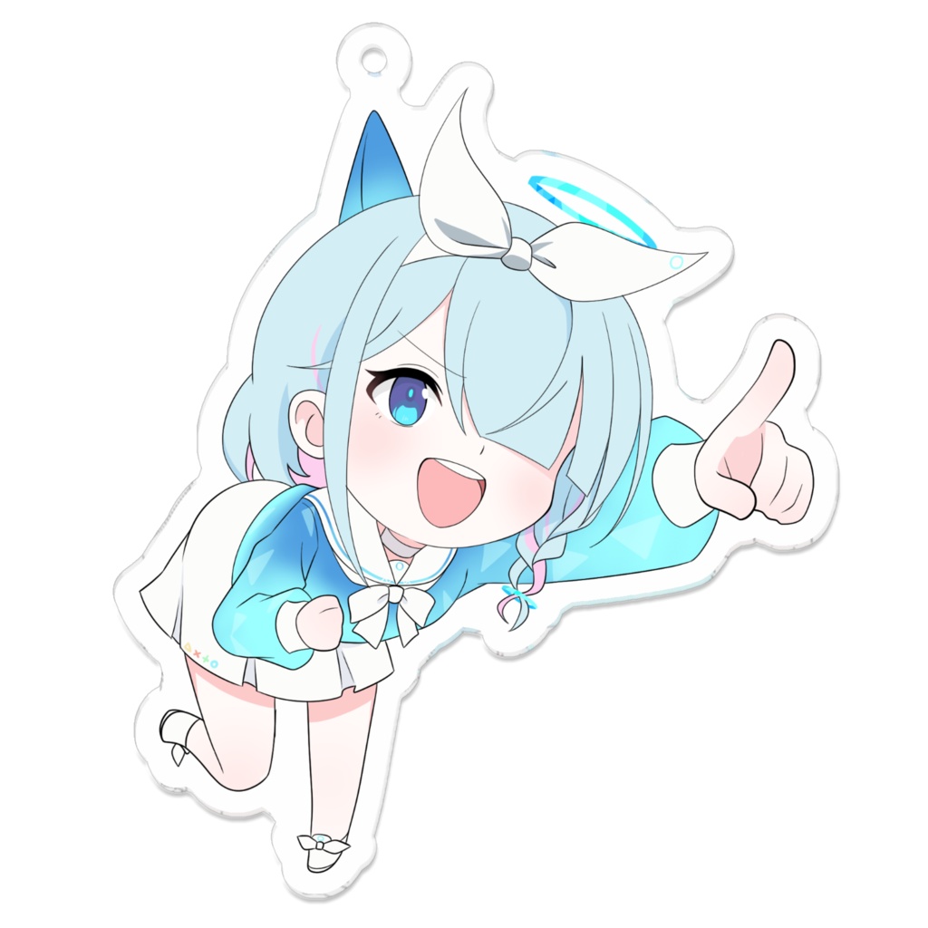 ゴーゴーアロナちゃんアクキー