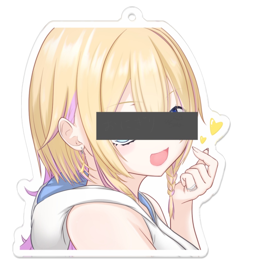 白由黄フィア初期限定アクリルキーホルダー