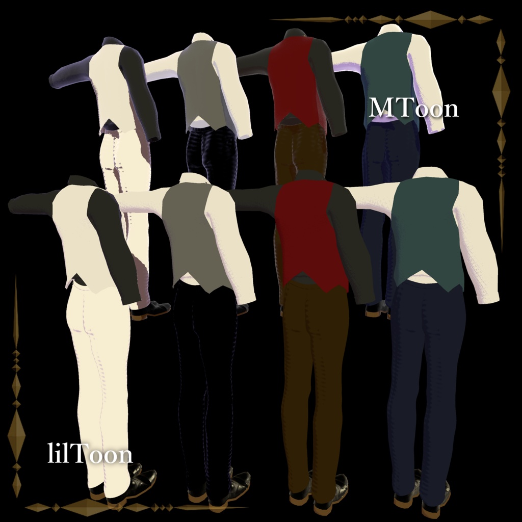 Vest Style / 3D衣装