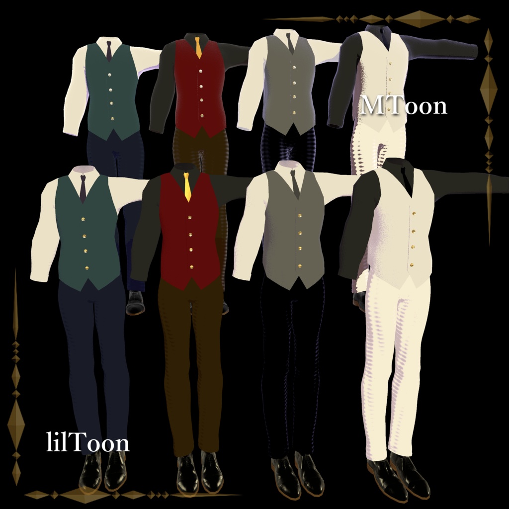 Vest Style / 3D衣装