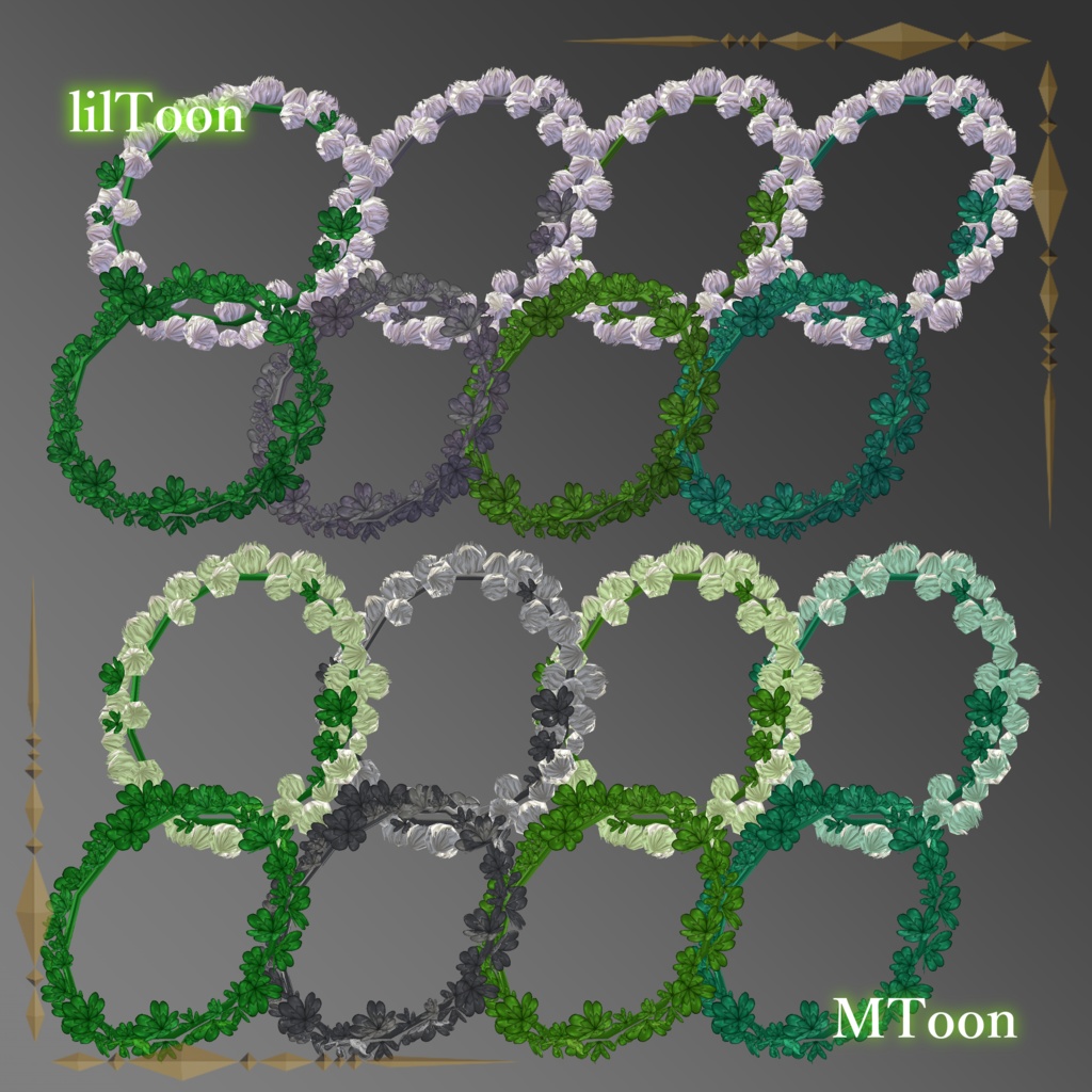 シロツメクサの花冠 / White clover flower crown