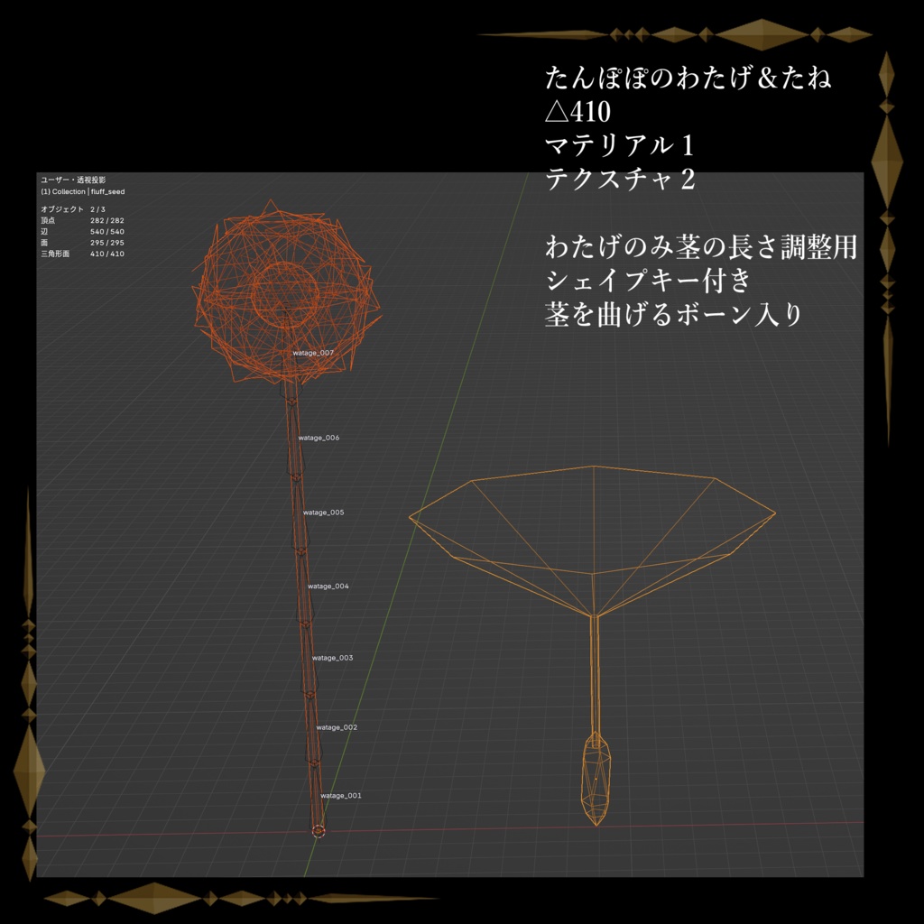 たんぽぽせっと / dandelion set