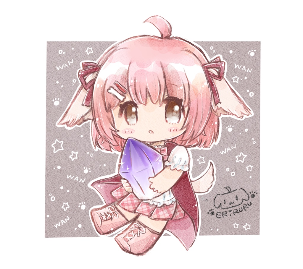 4周年記念コースター(アメシスト)