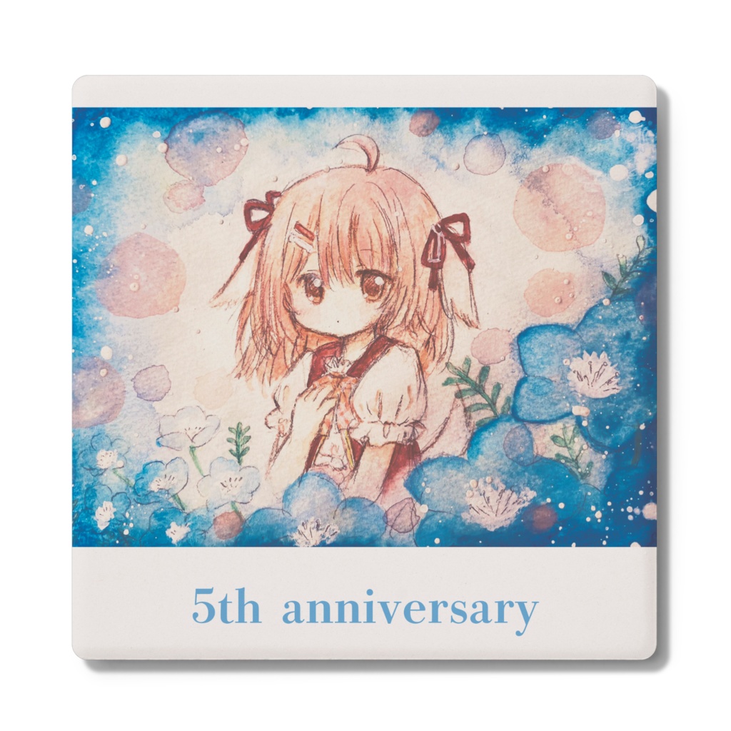 5周年記念コースター