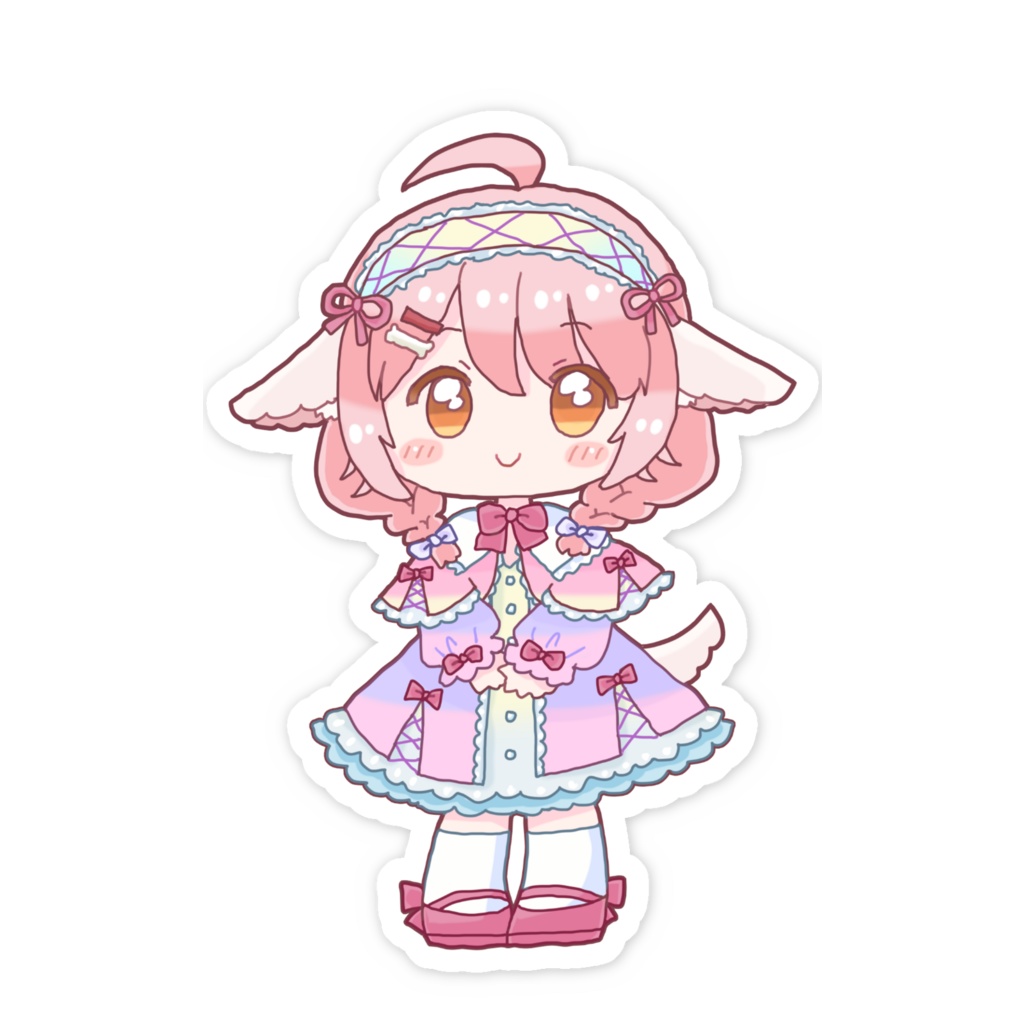 ゆめかわ ミニ スマホステッカー