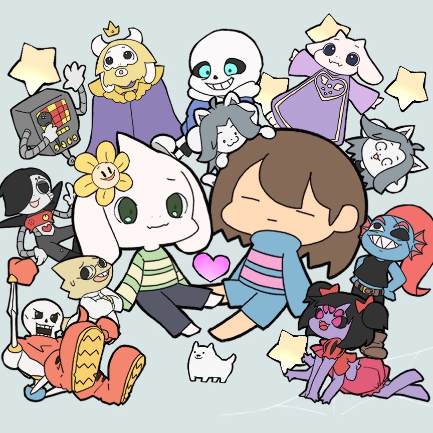 Undertale Kawaii Remix Dl販売 ゆこぴの友達 Booth