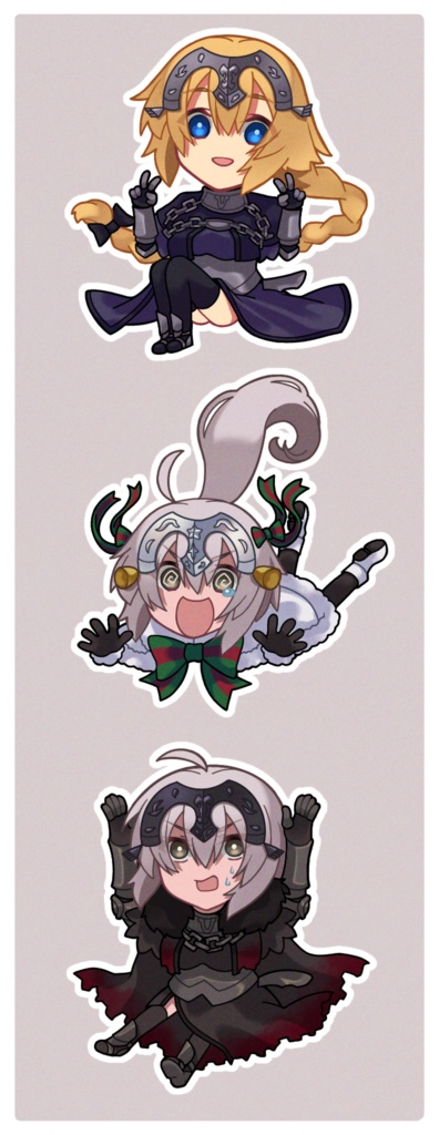 ジャンヌオルタ着地は任せたアクキー Torisuki Booth