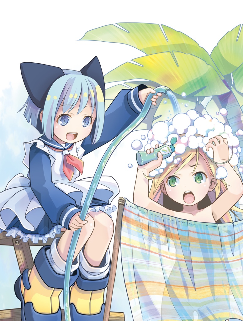 アニバーサリー複製原画、らんち、ぽてち