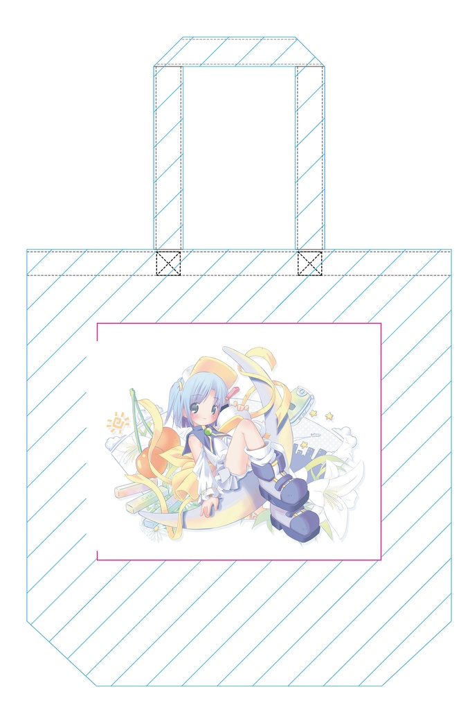 もえたんお誕生日記念トートバッグA