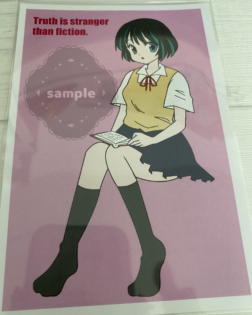 ポストカード（パープル）