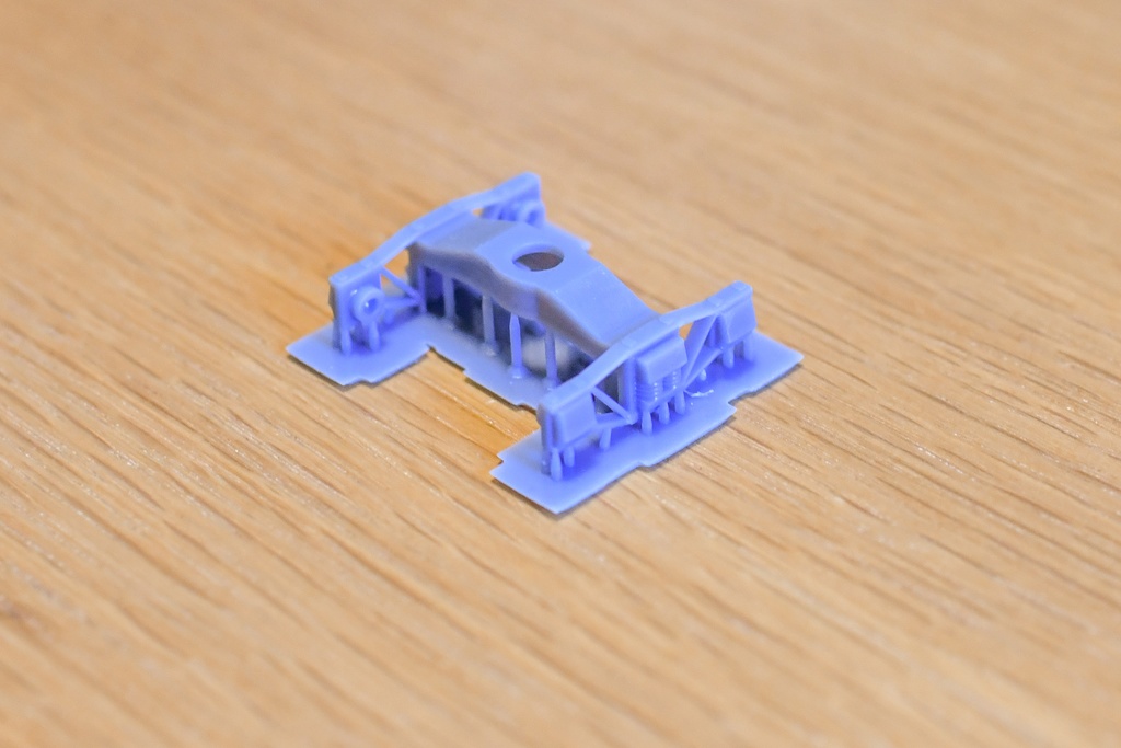 【On30】小型フラットカー キット 2両組