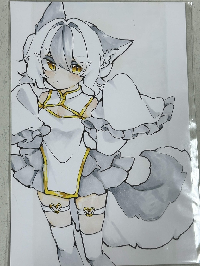 ポストカードサイズアナログ原画