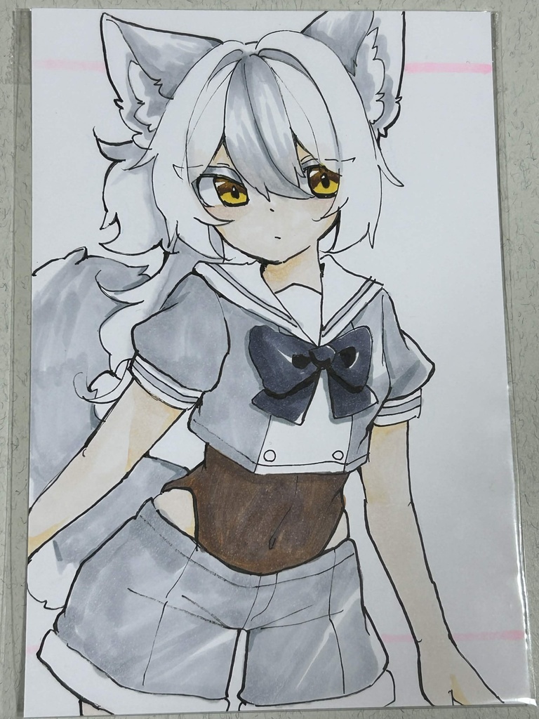 ポストカードサイズアナログ原画
