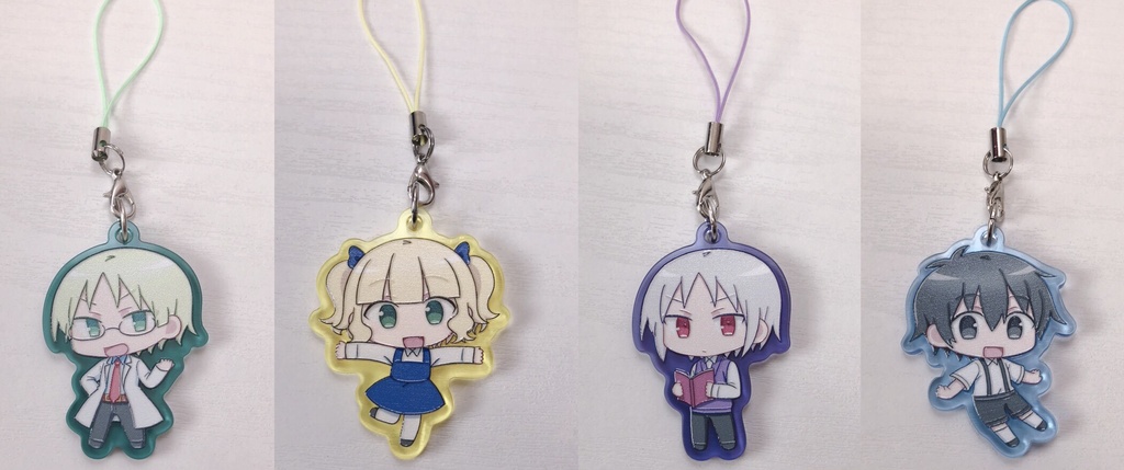 白のカルテ アクリルキーホルダー