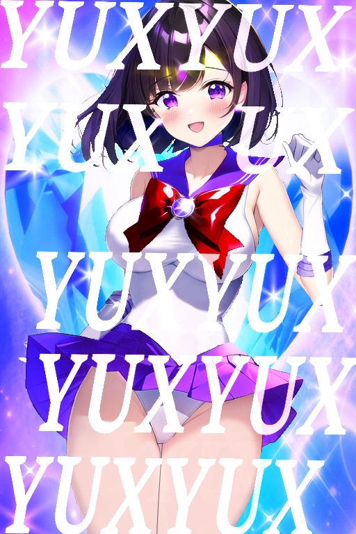 セーラーサターン風全イラスト画像編集30枚第二弾
